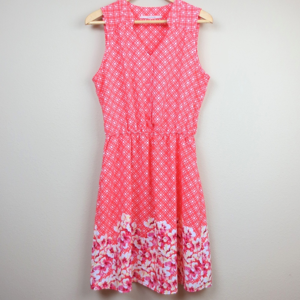 41 Hawthorn Stitch Fix Keziah Coral Shirtdress